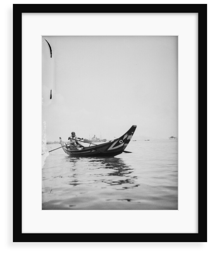 A sampan at Penang by David Watkin Waters