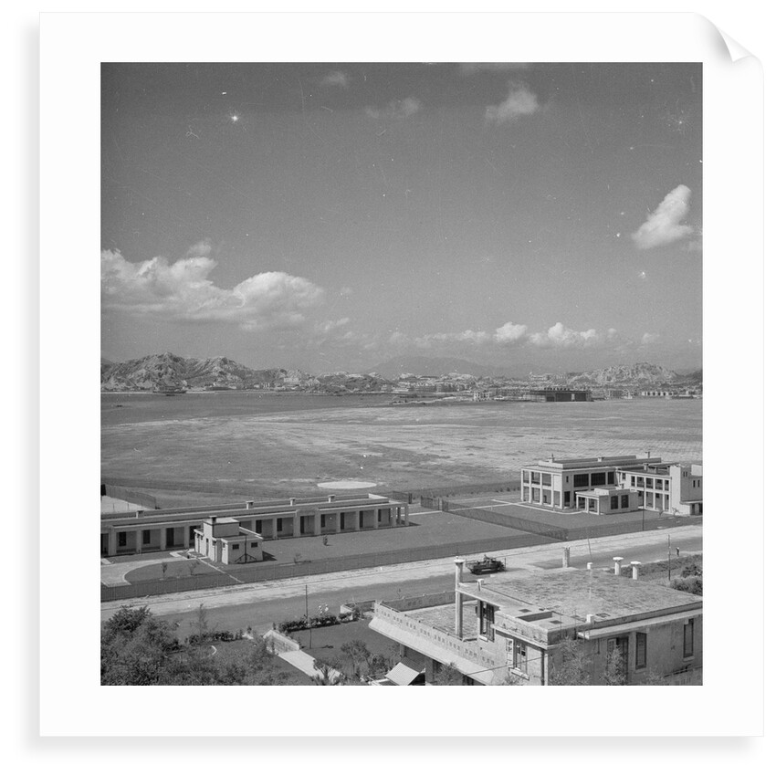 Kai Tak aerodrome, Hong Kong by David Watkin Waters