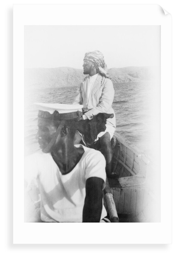 On board 'Triad' (1909) in the Gulf by unknown