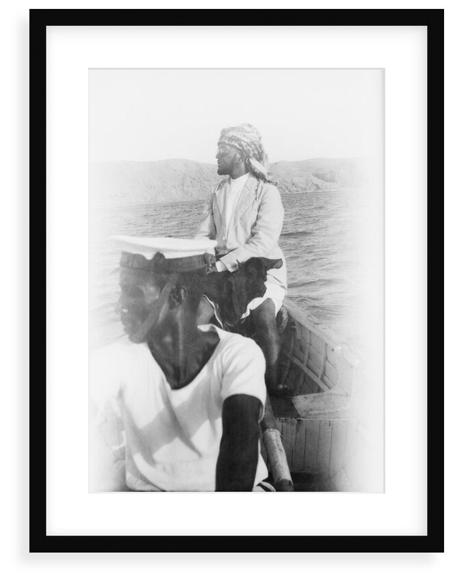 On board 'Triad' (1909) in the Gulf by unknown