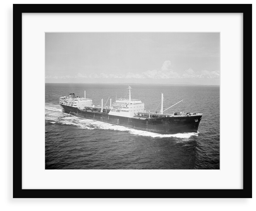 'British Cygnet' (Br, 1962) under way in the Strait of Malacca by unknown