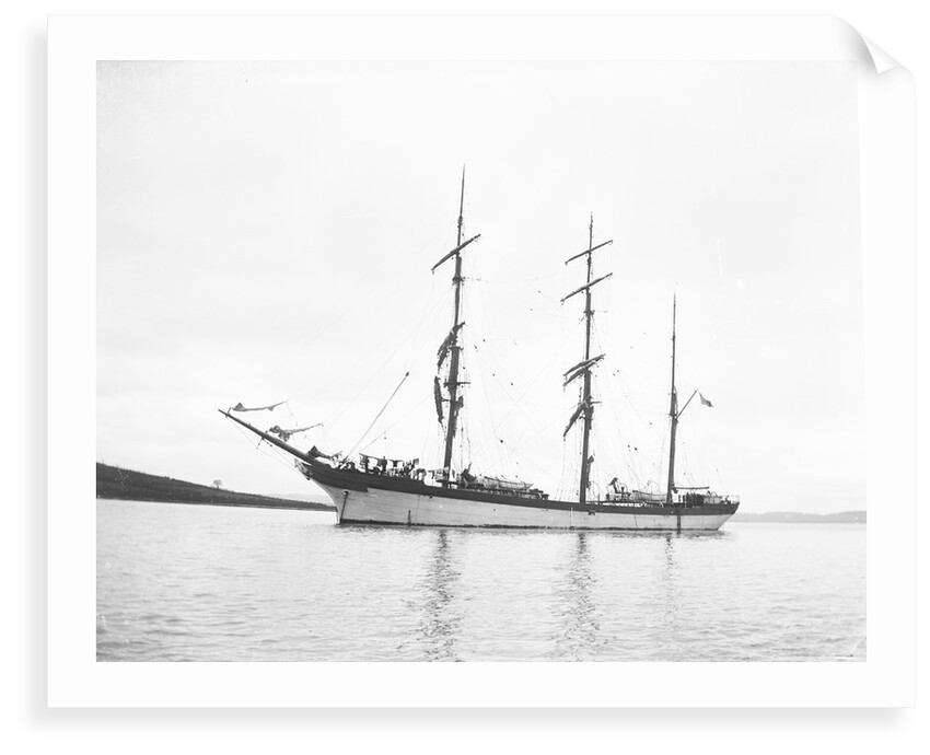 The 'Giuseppe D'Abundo' (Italy 1885) at anchor by unknown
