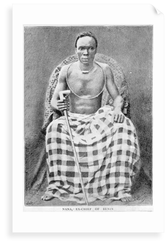 Photograph of Chief Nana Olomu by unknown