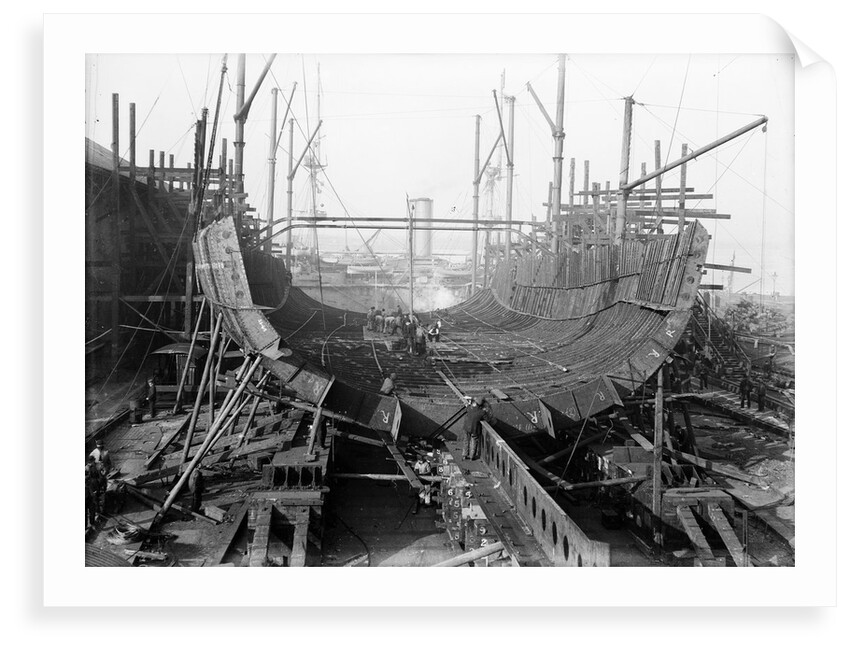 Portsmouth dockyard by unknown
