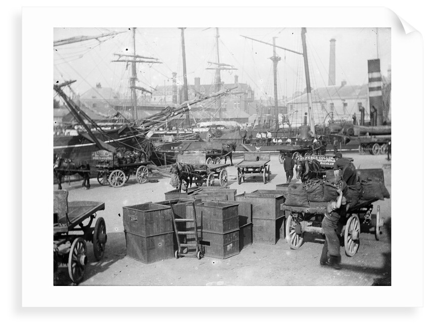 Portsmouth dockyard by unknown
