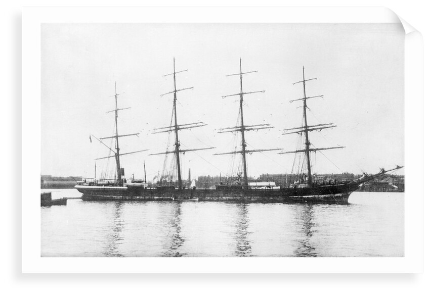 Photograph of Trafalgar built 1877 in port by unknown