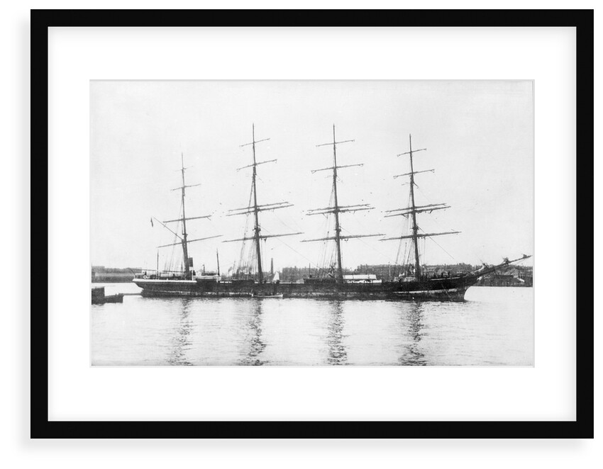 Photograph of Trafalgar built 1877 in port by unknown