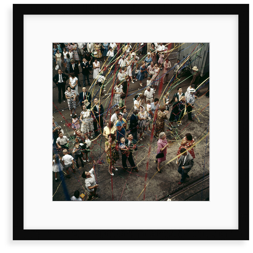 Farewells on the quayside before the departure of Union-Castle liner 'Windsor Castle' by Union Castle Line Collection