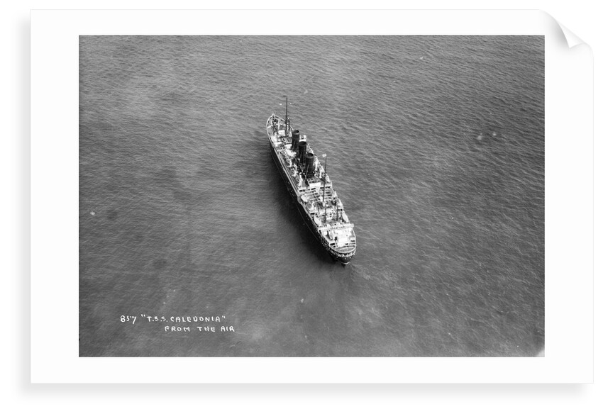 Aquitania by Marine Photo Service