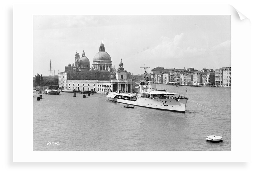 The Italian fleet torpedo boat 'Lince' at Venice, Italy by Marine Photo Service