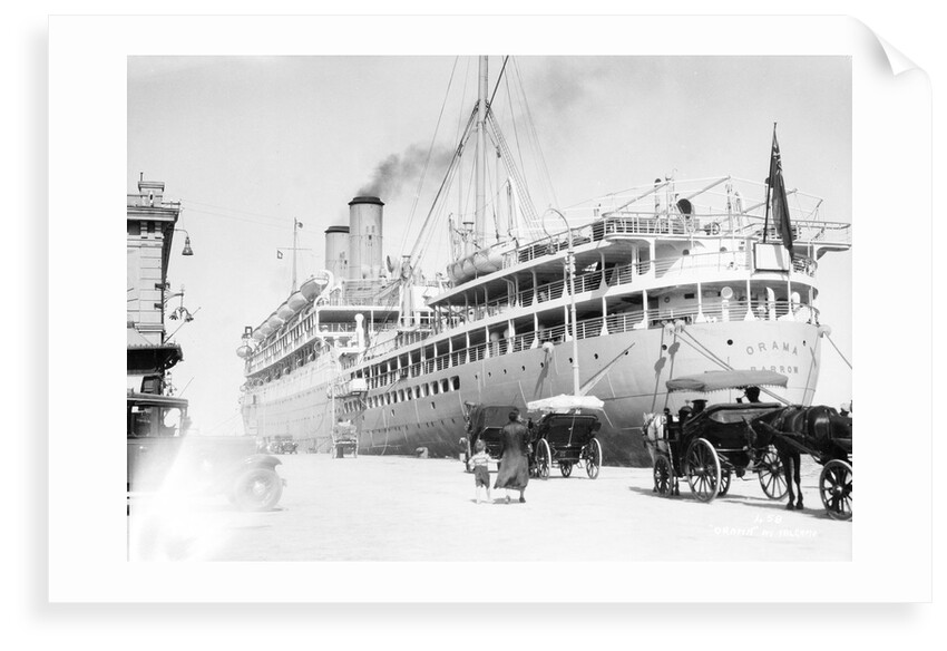 The 'Orama' at Palermo, Italy by Marine Photo Service