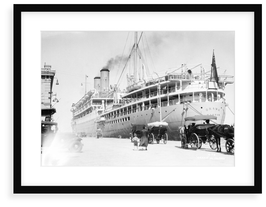 The 'Orama' at Palermo, Italy by Marine Photo Service