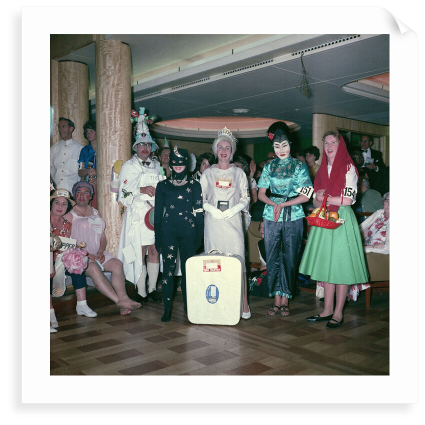 Fancy dress party aboard the 'Empress of Canada' by Marine Photo Service
