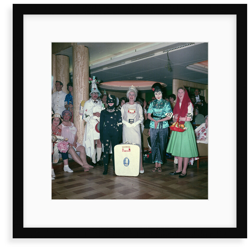 Fancy dress party aboard the 'Empress of Canada' by Marine Photo Service