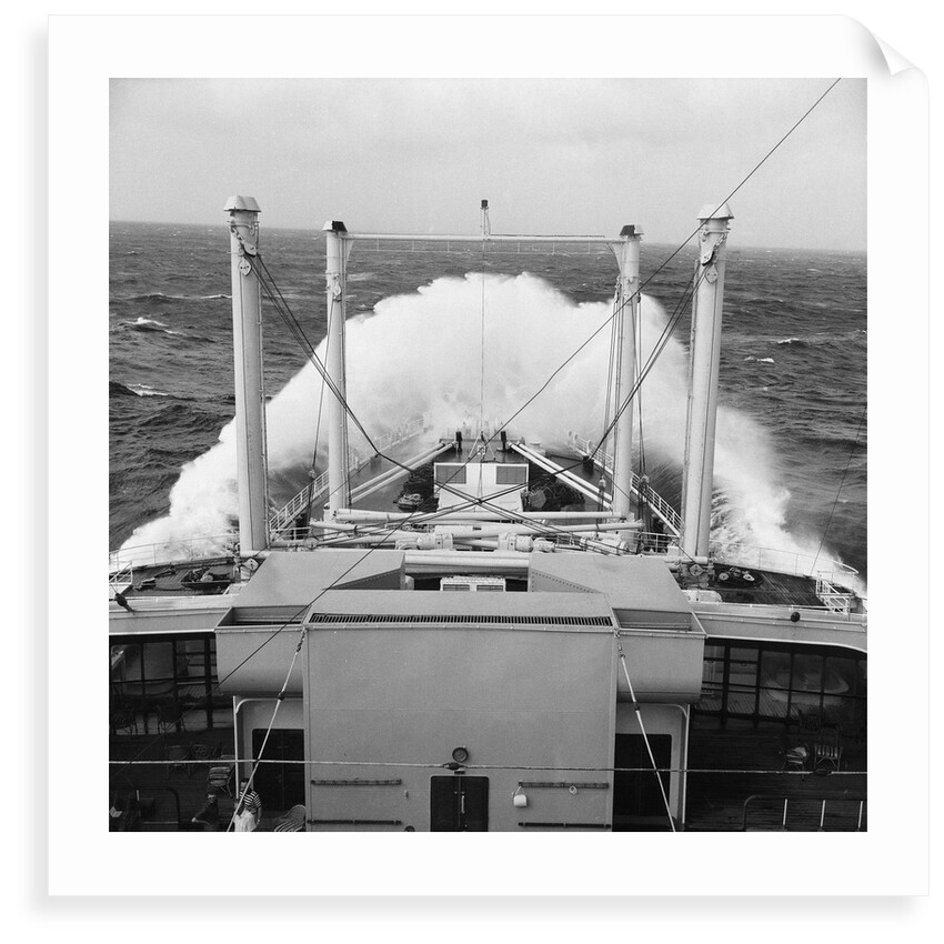 'Oronsay' in rough weather by Marine Photo Service