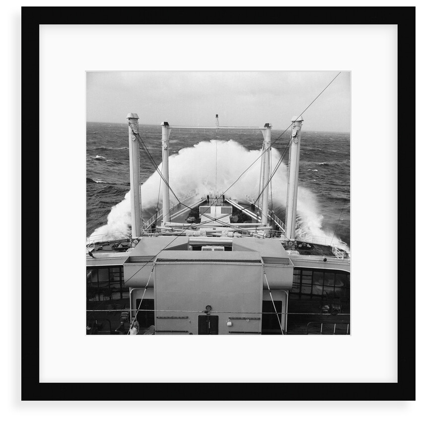 'Oronsay' in rough weather by Marine Photo Service