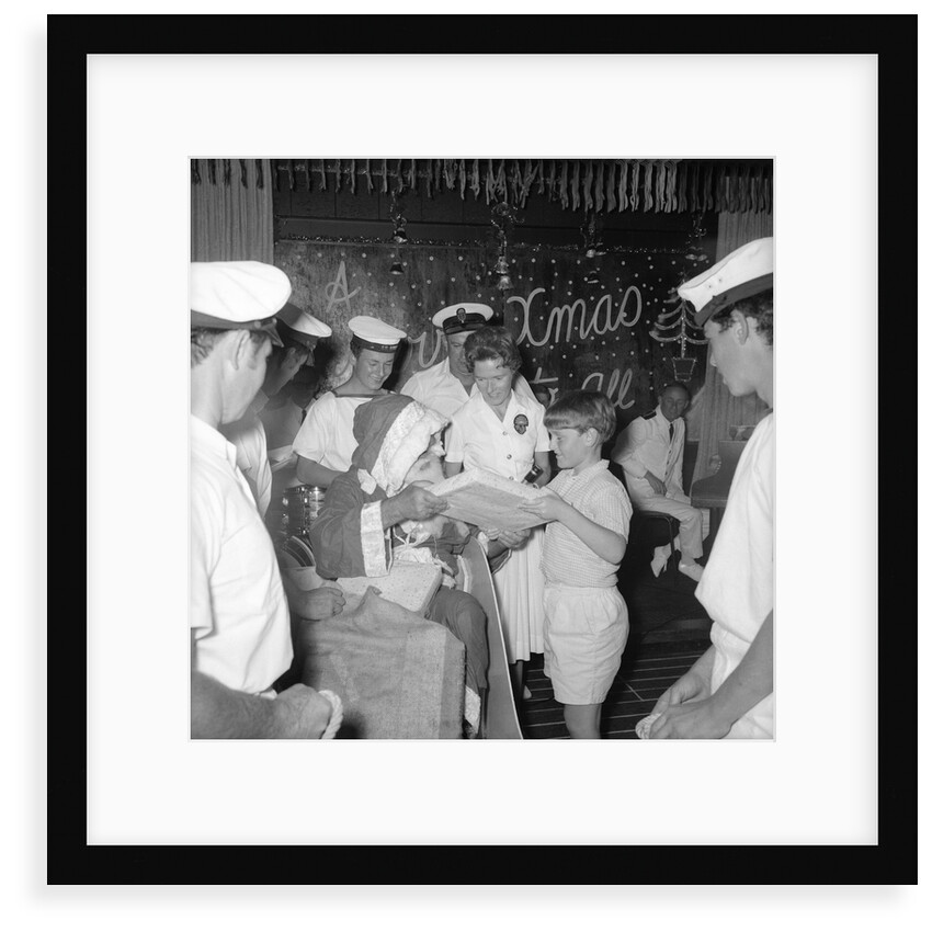 Christmas 1967 on the ship 'Orsova' (1954) by unknown