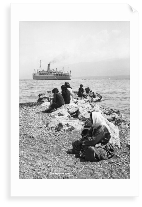 The 'Orcades' off the coast of Alexandretta (Iskenderun), Turkey by Marine Photo Service