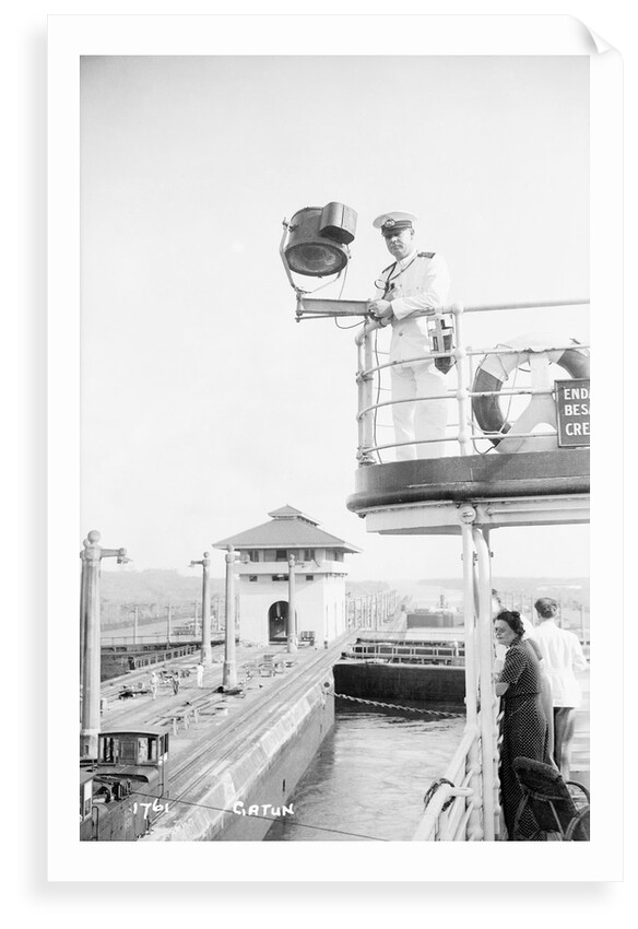 Panama Canal, Panama, 1925 by Marine Photo Service