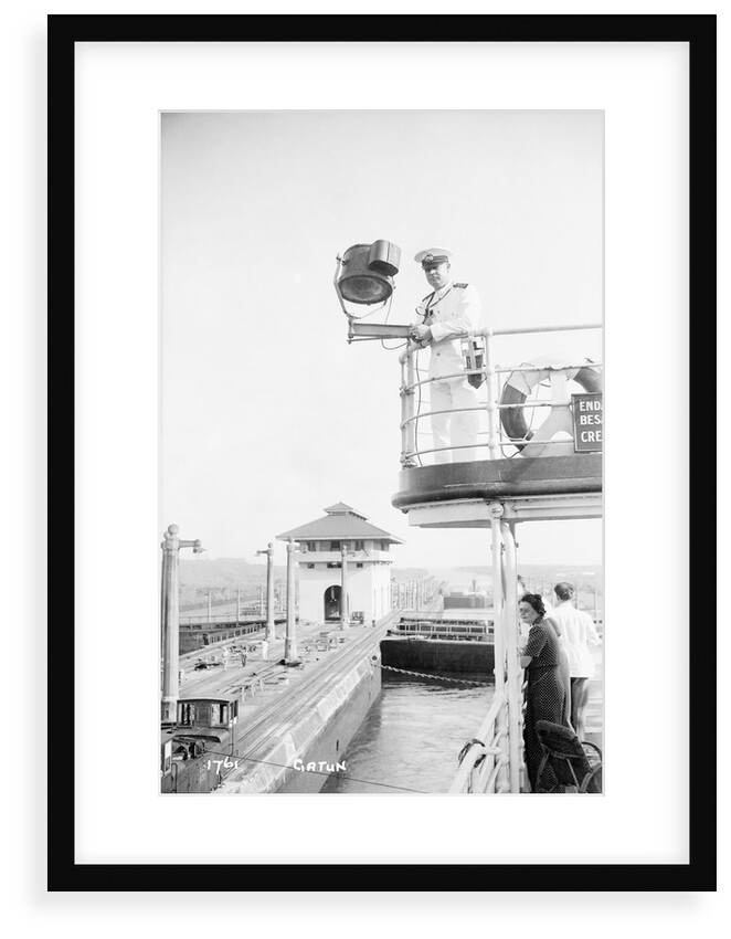 Panama Canal, Panama, 1925 by Marine Photo Service