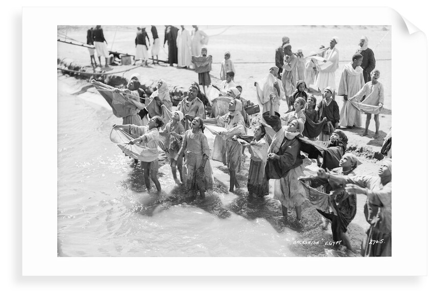 Children begging at Port Said, Egypt by Marine Photo Service