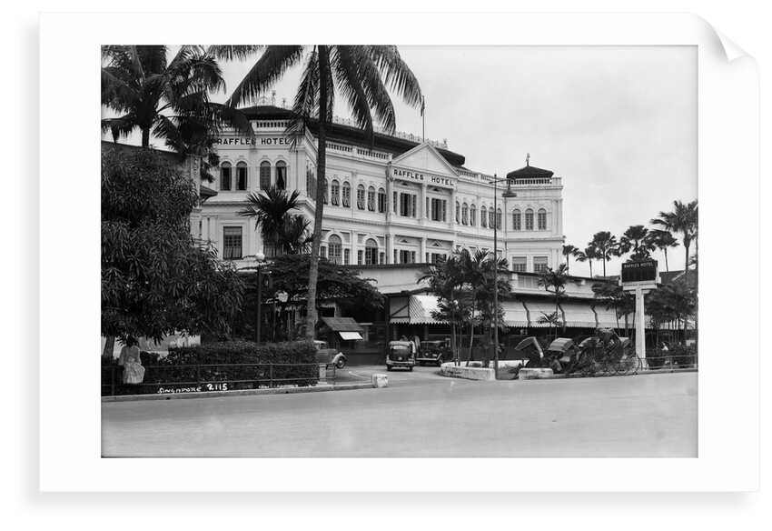 The Raffles Hotel, Singapore by Marine Photo Service
