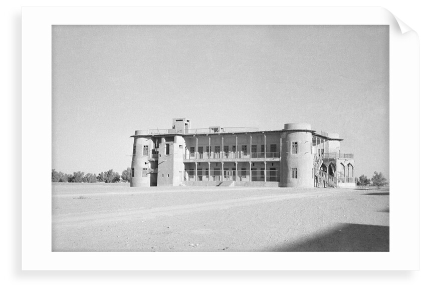 Abandoned palace of Sheikh Khaz'al of Muhammarah by Alan Villiers