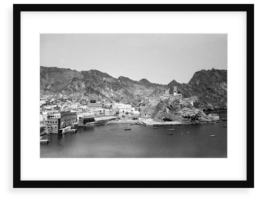 Muscat coastline by Alan Villiers