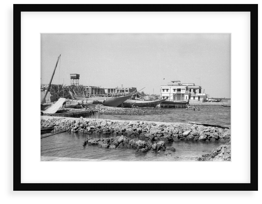 Manama waterfront by Alan Villiers