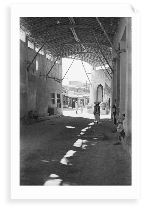 Covered suq, Kuwait by Alan Villiers