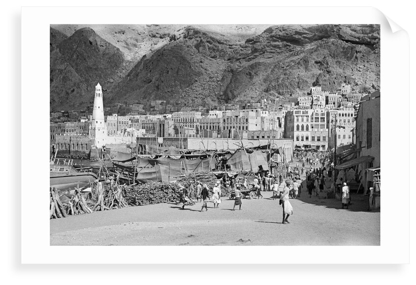 View of Mukalla by Alan Villiers