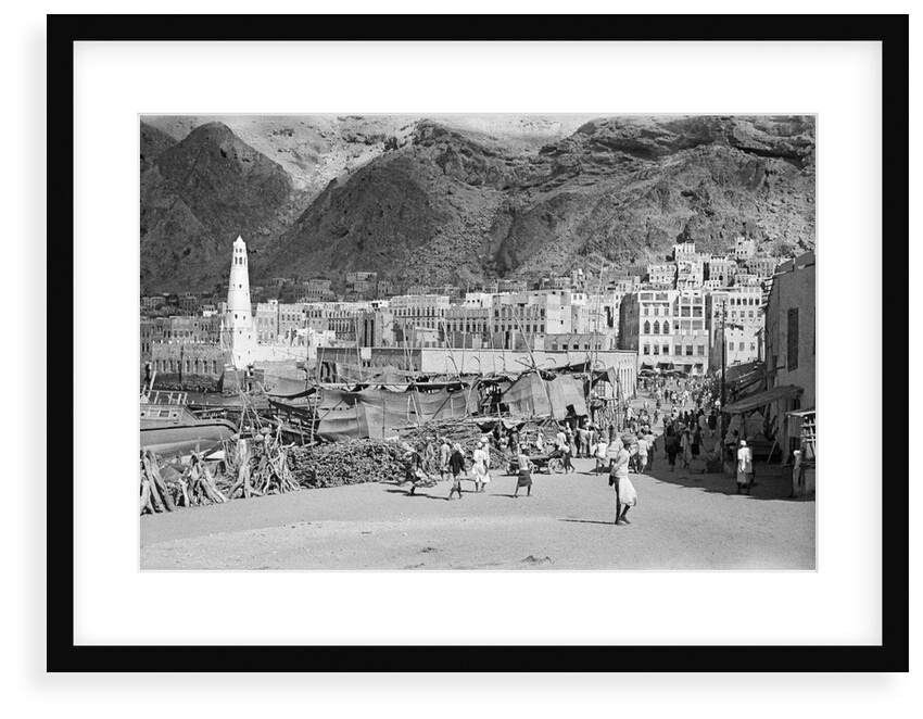 View of Mukalla by Alan Villiers