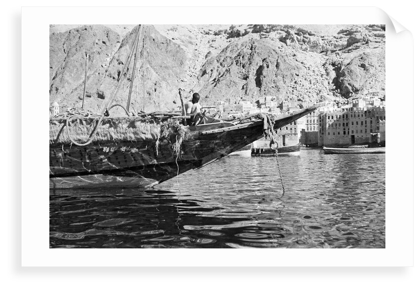 Hadhrami bedeni vessel by Alan Villiers