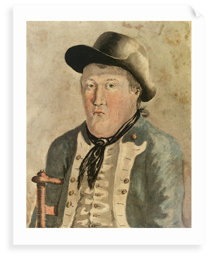 Half-length portrait of an officer from the 'Pallas', possibly Alexander Agnew by Gabriel Bray