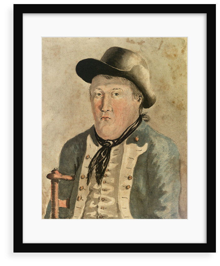 Half-length portrait of an officer from the 'Pallas', possibly Alexander Agnew by Gabriel Bray