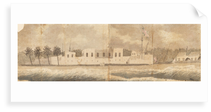 A View of the Fort at Senegal taken from the Road by Gabriel Bray