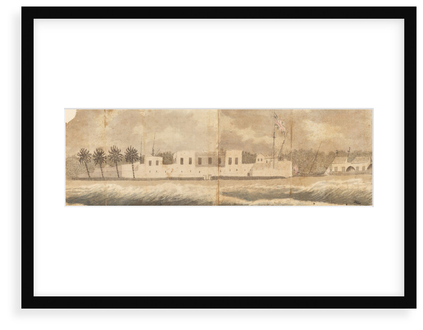 A View of the Fort at Senegal taken from the Road by Gabriel Bray