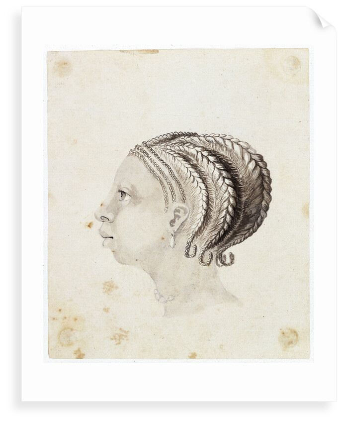 Head of a West African woman by Gabriel Bray