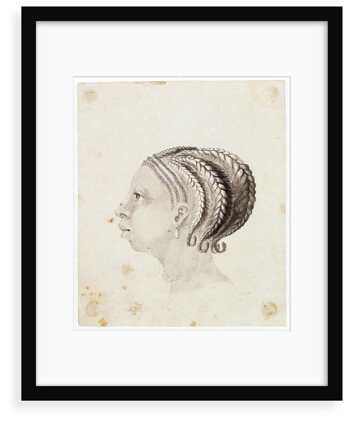 Head of a West African woman by Gabriel Bray