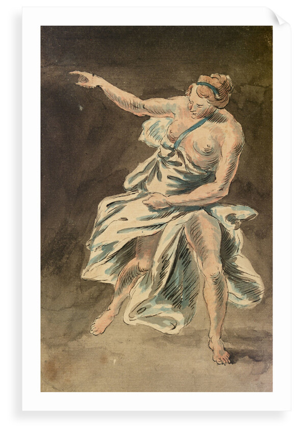 Female figure in classical dress by Gabriel Bray
