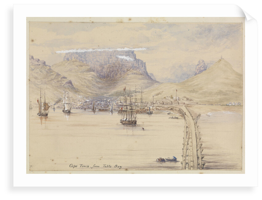 Cape Town from Table Bay by James Henry Butt