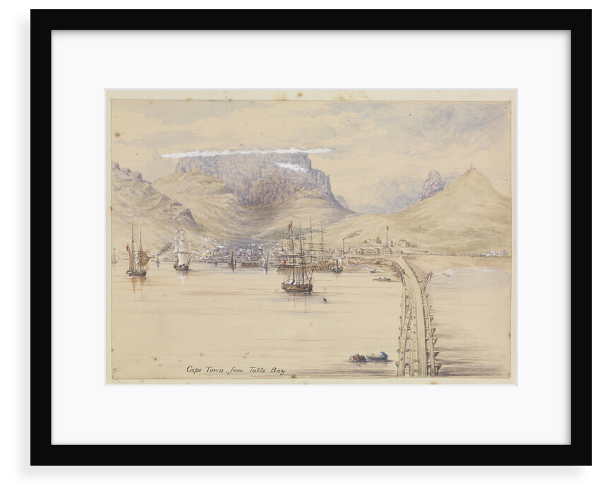 Cape Town from Table Bay by James Henry Butt