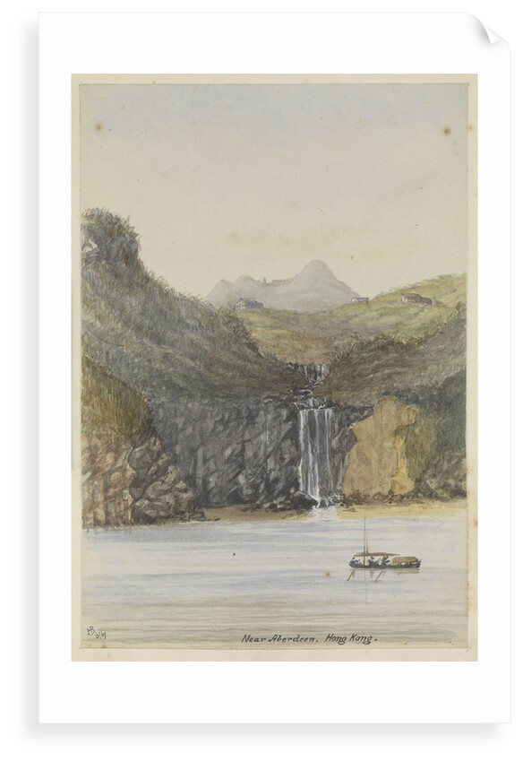 'Near Aberdeen, Hong Kong.' [China] by James Henry Butt
