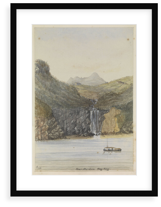 'Near Aberdeen, Hong Kong.' [China] by James Henry Butt