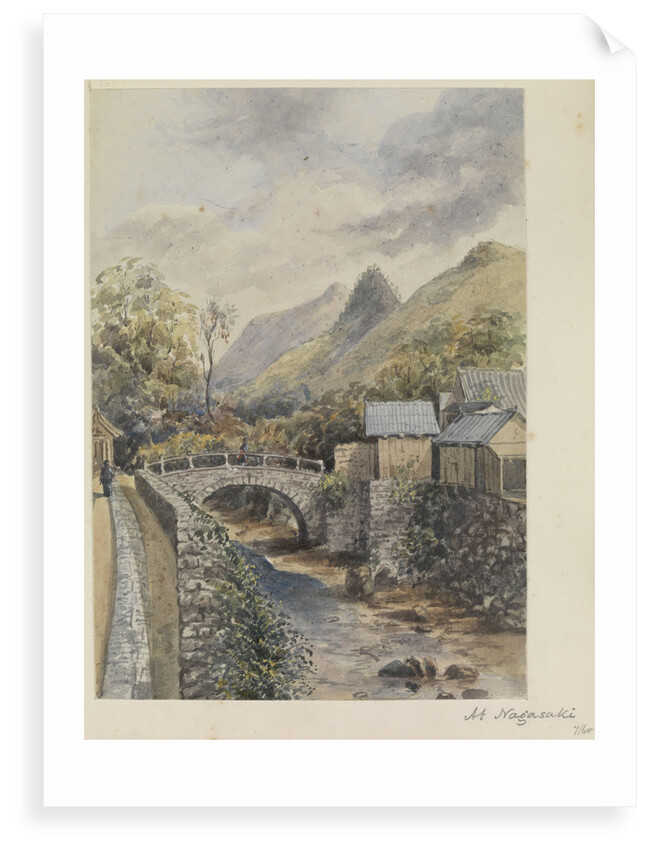 'At Nagasaki' [Japan] by James Henry Butt