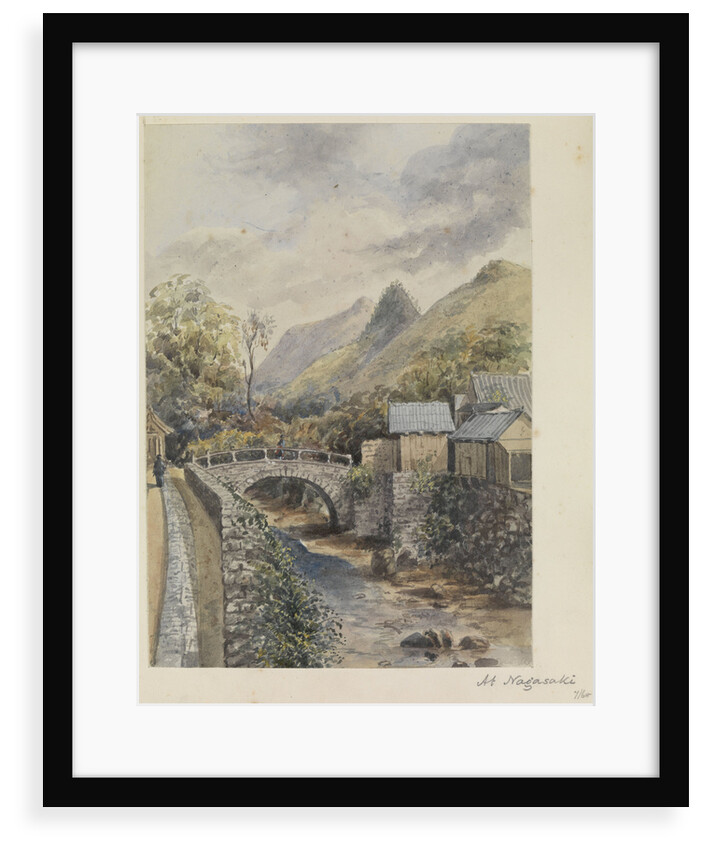 'At Nagasaki' [Japan] by James Henry Butt