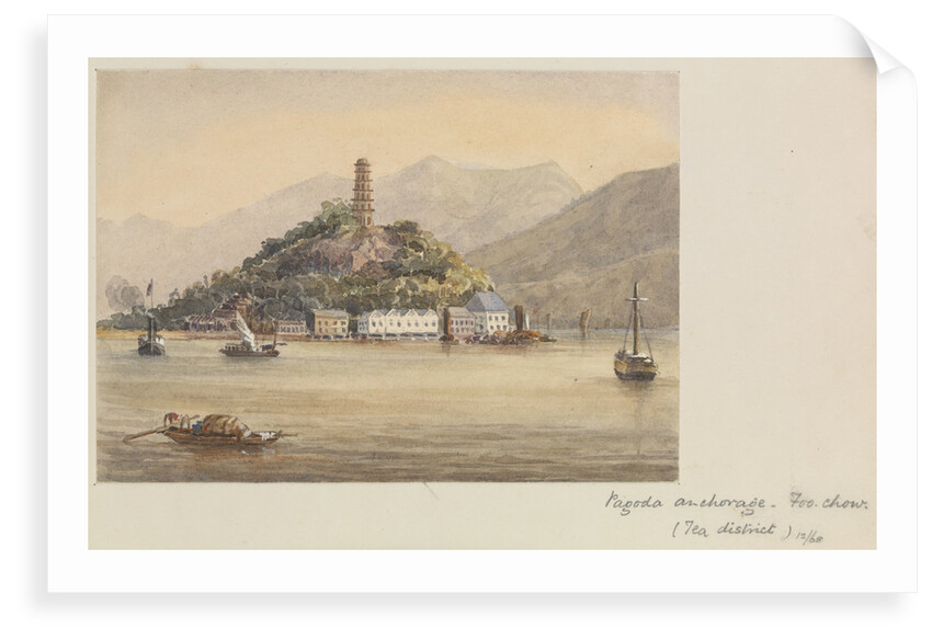 'Pagoda anchorage, Foo Chow (Tea district)' Fuzhou, China by James Henry Butt
