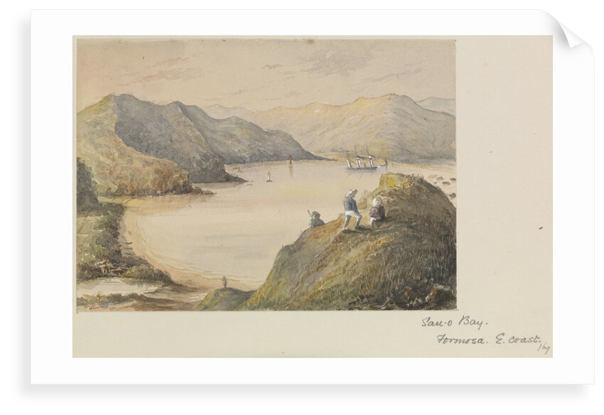 Suao Bay, on the east coast of Formosa, Taiwan by James Henry Butt