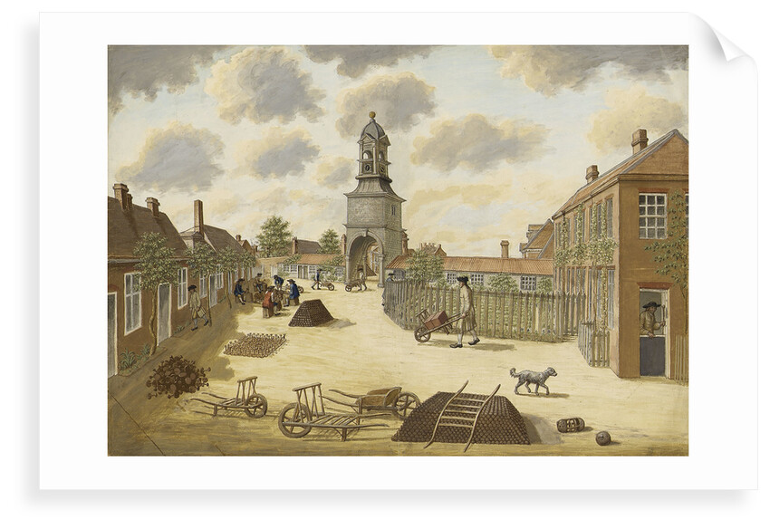 Laboratory Square at Woolwich Arsenal, facing south by Unknown