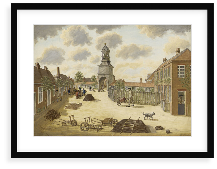 Laboratory Square at Woolwich Arsenal, facing south by Unknown